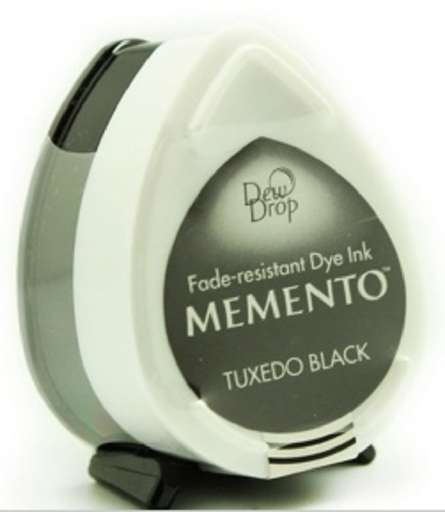 Tsukineko Memento Tuxedo Black Dye Ink Dew Drop (MD-900) Tsukineko Memento Tuxedo Black Dye Ink Dew Drop (MD-900)