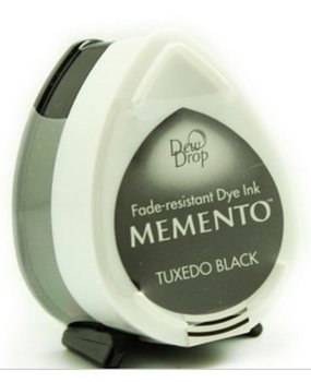 Tsukineko Memento Tuxedo Black Dye Ink Dew Drop (MD-900) Tsukineko Memento Tuxedo Black Dye Ink Dew Drop (MD-900)