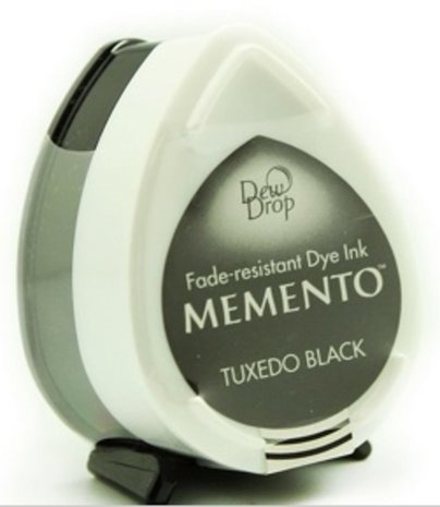 Tsukineko Memento Tuxedo Black Dye Ink Dew Drop (MD-900) Tsukineko Memento Tuxedo Black Dye Ink Dew Drop (MD-900)
