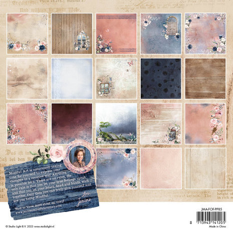 Studio Light Feelings of Freedom 8x8 Inch Paper Pad (JMA-FOF-PP85) Studio Light Feelings of Freedom 8x8 Inch Paper Pad (JMA-FOF-PP85)