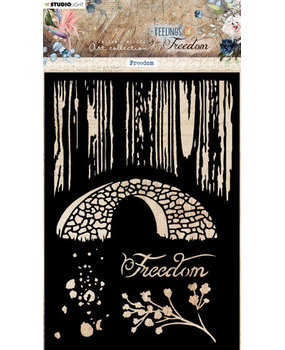 Studio Light Feelings of Freedom Masking Stencil Freedom (JMA-FOF-MASK193)* Studio Light Feelings of Freedom Masking Stencil Freedom (JMA-FOF-MASK193)*