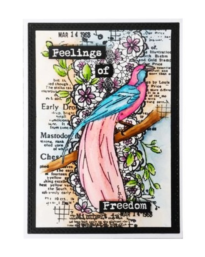 Studio Light Feelings of Freedom Clear Stamps Birds-of-paradise (JMA-FOF-STAMP421) Studio Light Feelings of Freedom Clear Stamps Birds-of-paradise (JMA-FOF-STAMP421)