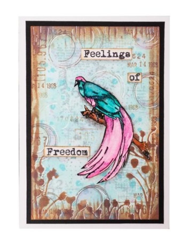 Studio Light Feelings of Freedom Clear Stamps Birds-of-paradise (JMA-FOF-STAMP421) Studio Light Feelings of Freedom Clear Stamps Birds-of-paradise (JMA-FOF-STAMP421)