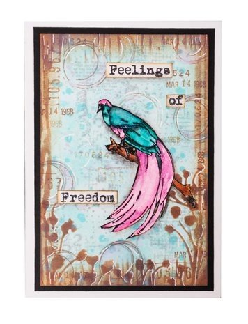 Studio Light Feelings of Freedom Clear Stamps Birds-of-paradise (JMA-FOF-STAMP421) Studio Light Feelings of Freedom Clear Stamps Birds-of-paradise (JMA-FOF-STAMP421)