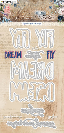 Studio Light Feelings of Freedom Snijmal Spread Your Wings (JMA-FOF-CD516) Studio Light Feelings of Freedom Snijmal Spread Your Wings (JMA-FOF-CD516)