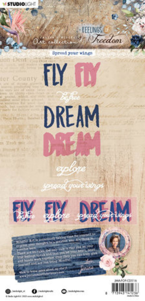 Studio Light Feelings of Freedom Snijmal Spread Your Wings (JMA-FOF-CD516) Studio Light Feelings of Freedom Snijmal Spread Your Wings (JMA-FOF-CD516)