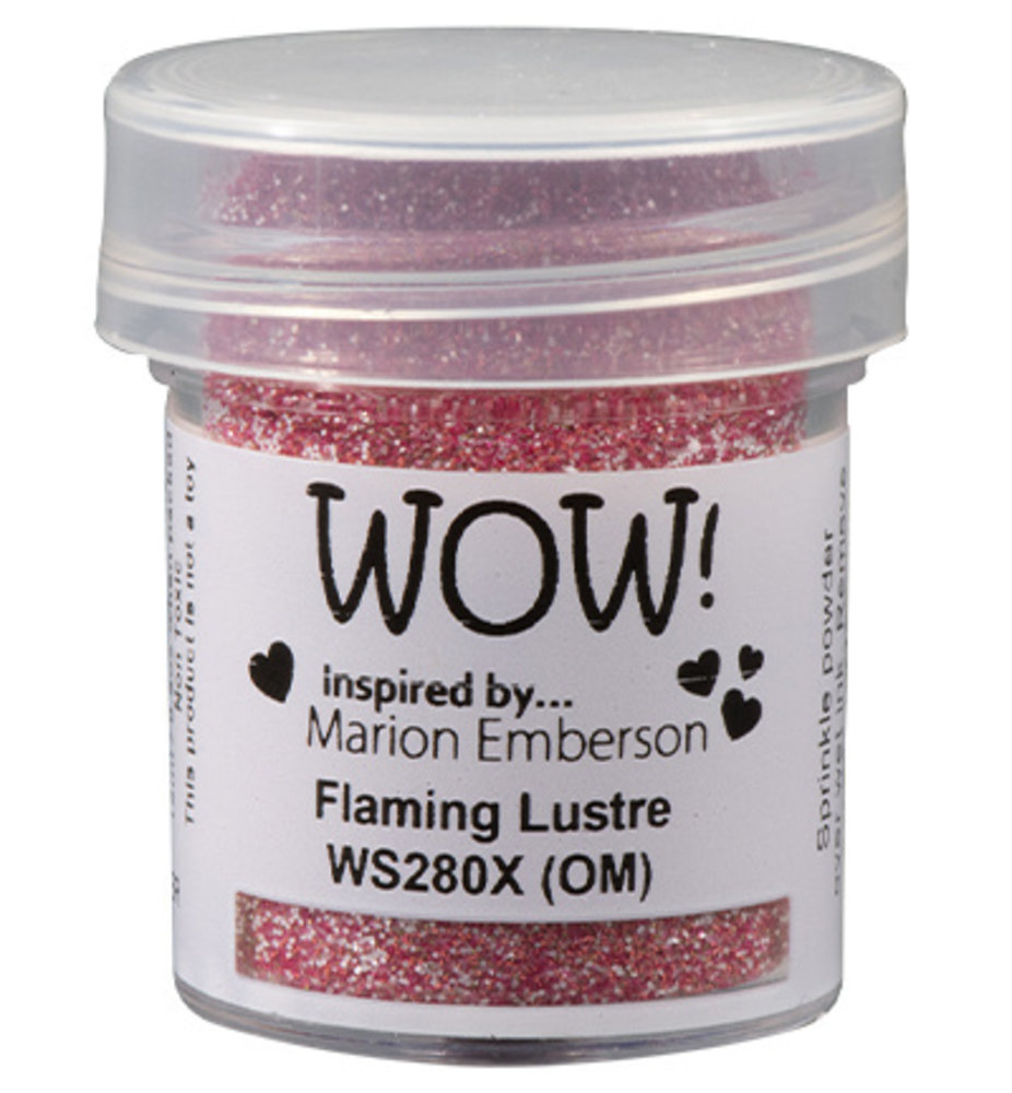 WOW! Flaming Lustre Embossing Powder (WS280X) WOW! Flaming Lustre Embossing Powder (WS280X)