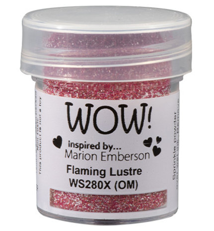 WOW! Flaming Lustre Embossing Powder (WS280X) WOW! Flaming Lustre Embossing Powder (WS280X)