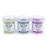 WOW! Trio's Tropical Nights Embossing Powder Set (WOWKT052)