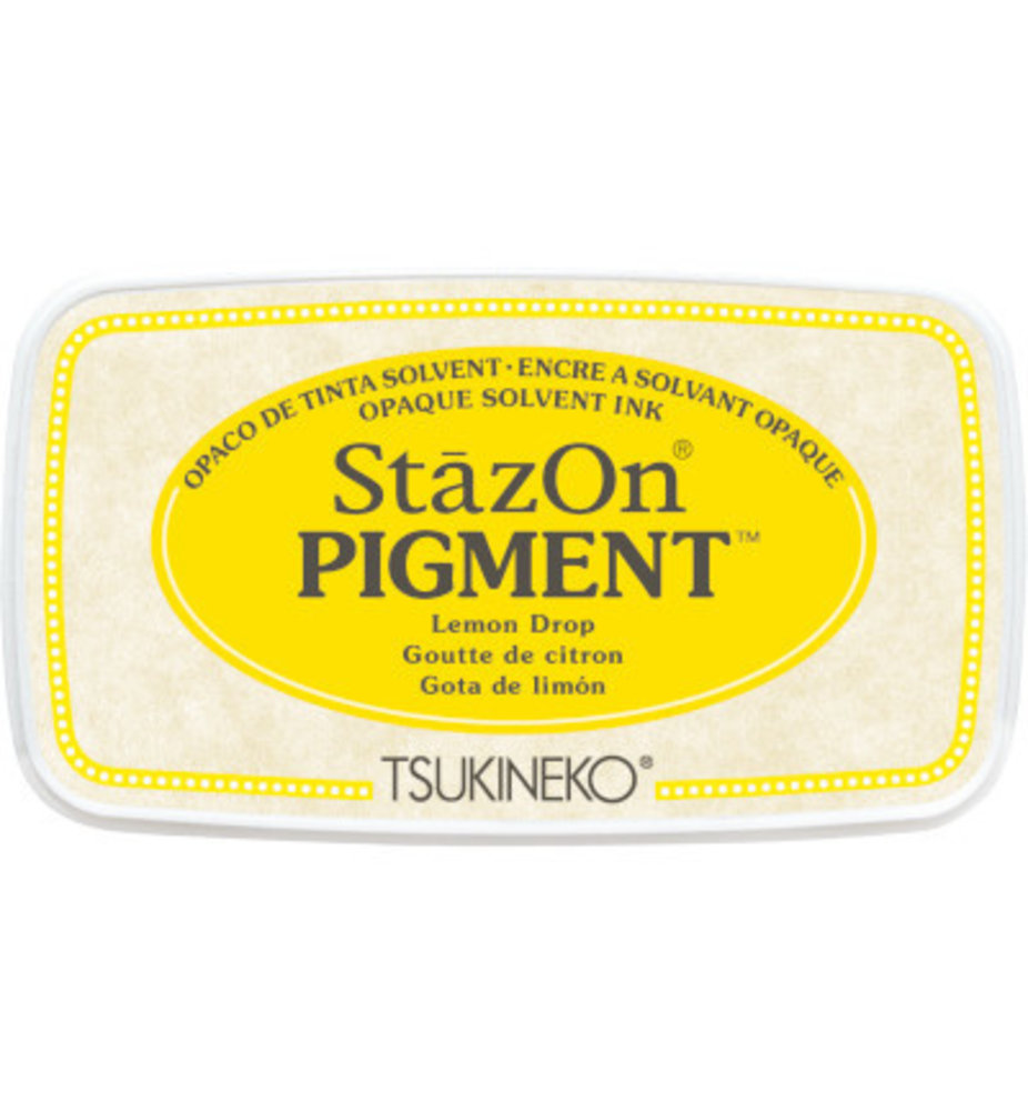 Tsukineko StazOn Pigment Lemon Drop (SZ-PIG-91)