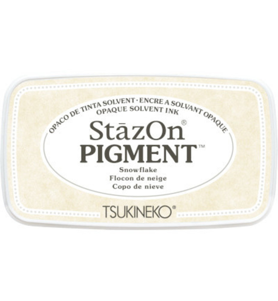 Tsukineko StazOn Pigment Snowflake (SZ-PIG-01)