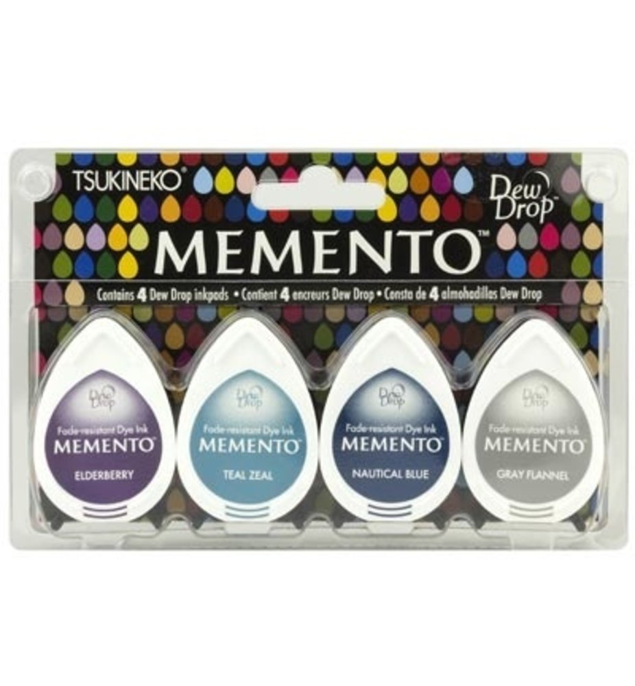 Tsukineko Memento Dolphin Play Dye Ink Set (MD-100-018)