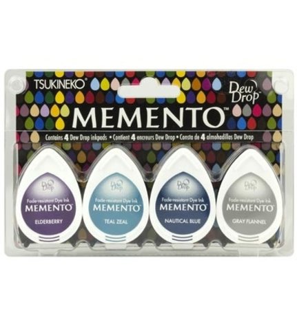 Tsukineko Memento Dolphin Play Dye Ink Set (MD-100-018)
