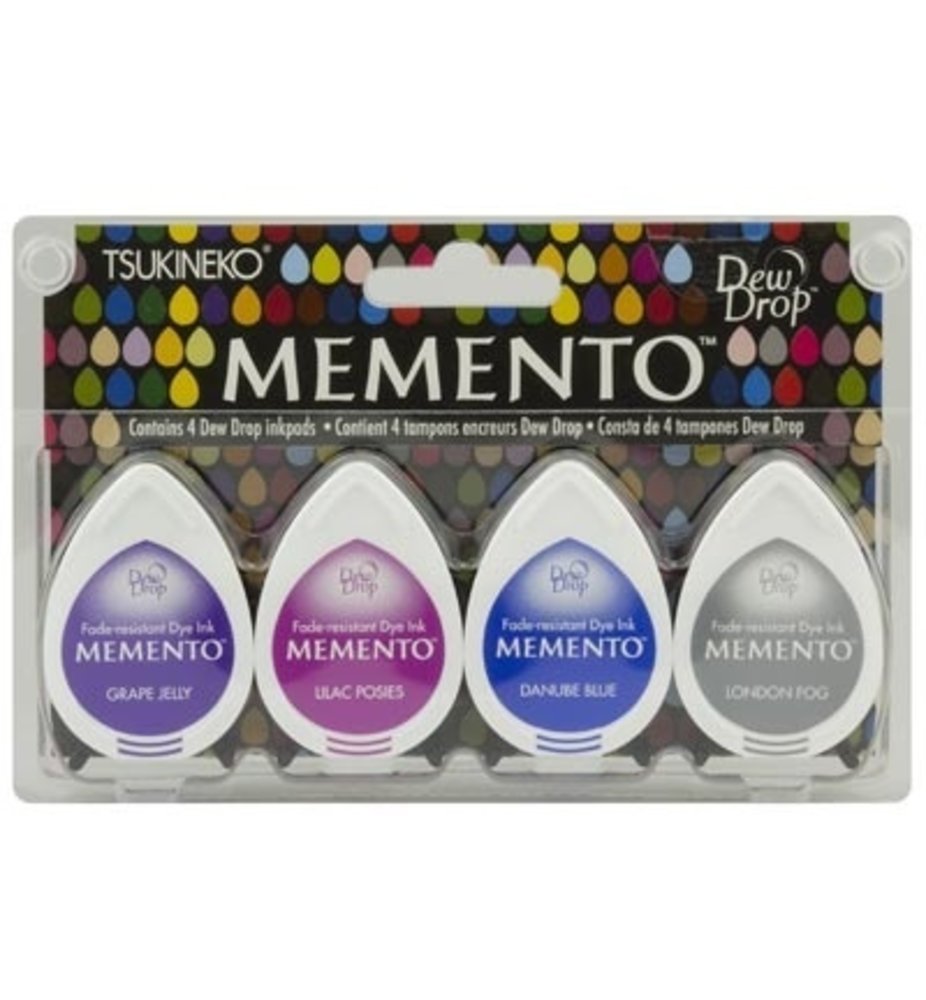 Tsukineko Memento Rainy Daze Dye Ink Set (MD-100-015) Tsukineko Memento Rainy Daze Dye Ink Set (MD-100-015)