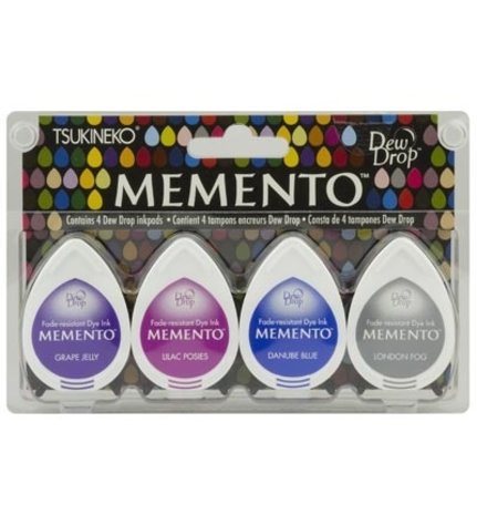 Tsukineko Memento Rainy Daze Dye Ink Set (MD-100-015) Tsukineko Memento Rainy Daze Dye Ink Set (MD-100-015)