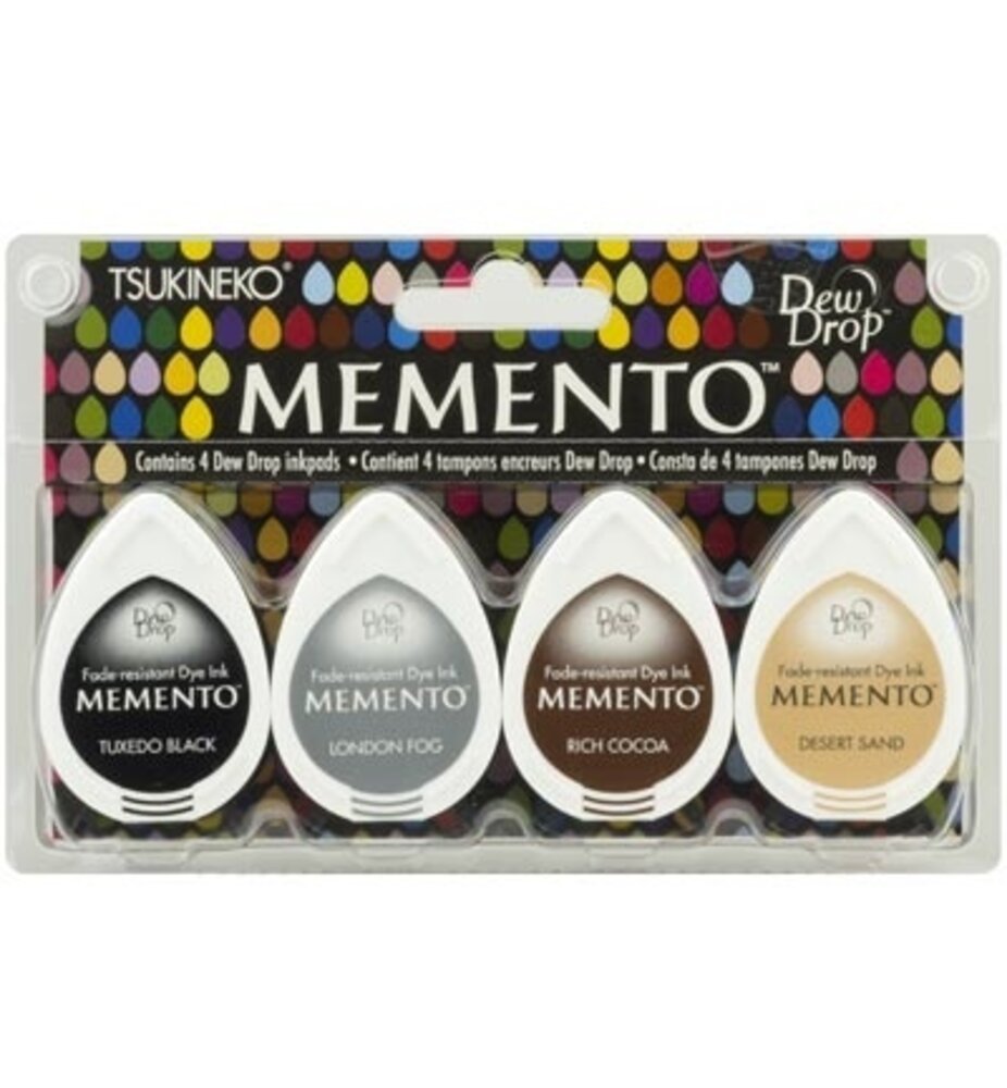 Tsukineko Memento Stone Mountain Dye Ink Set (MD-100-010)