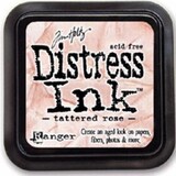 Ranger Distress Ink Pad Tattered Rose