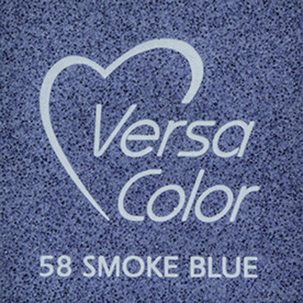 Tsukineko VersaColor 1 Inch Cube Ink Pad Smoke Blue (VS-58) Tsukineko VersaColor 1 Inch Cube Ink Pad Smoke Blue (VS-58)