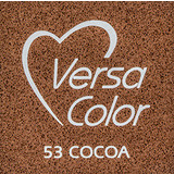 Tsukineko VersaColor 1 Inch Cube Ink Pad Cocoa (VS-53)