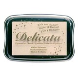 Tsukineko Delicata White Shimmer Ink Pad (DE-000-380)