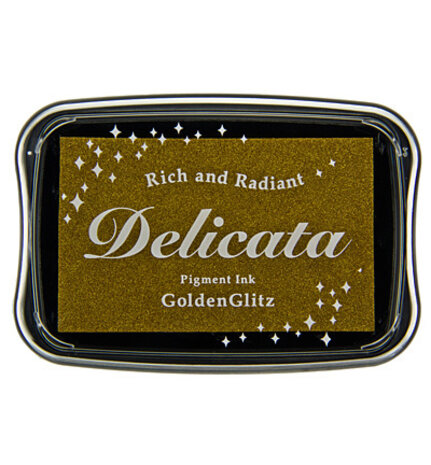 Tsukineko Delicata Golden Glitz Ink Pad (DE-000-191)