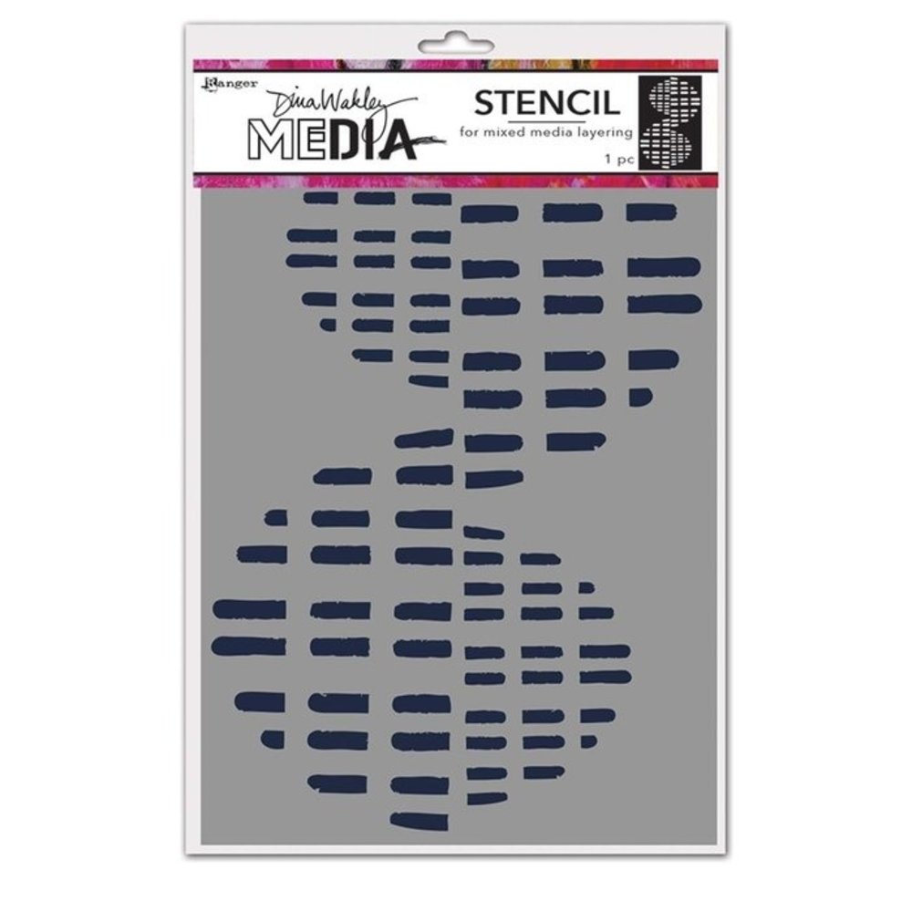 Dina Wakley MEdia Masking Stencil Pieces (MDS77718) Dina Wakley MEdia Masking Stencil Pieces (MDS77718)
