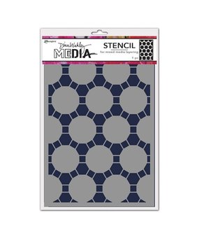 Dina Wakley MEdia Masking Stencil Connected Dots (MDS77640) Dina Wakley MEdia Masking Stencil Connected Dots (MDS77640)