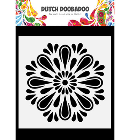 Dutch Doobadoo Dutch Mask Art Mandala Square 2 (470.784.091)
