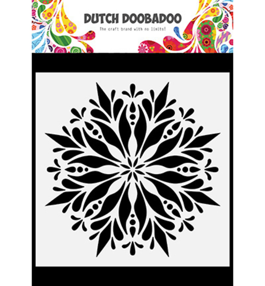 Dutch Doobadoo Dutch Mask Art Mandala Square 1 (470.784.090) Dutch Doobadoo Dutch Mask Art Mandala Square 1 (470.784.090)