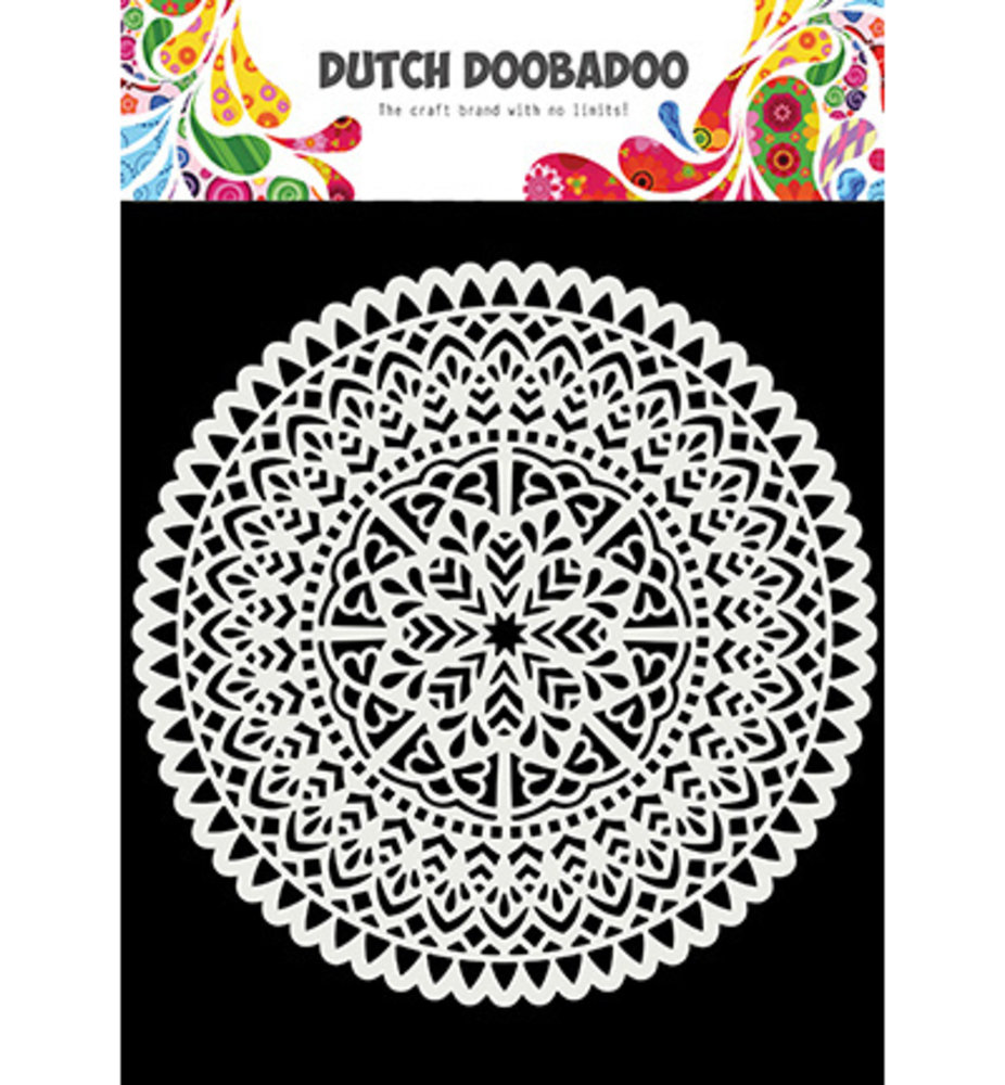 Dutch Doobadoo Dutch Mask Art Mandala Round 2 (470.784.087) Dutch Doobadoo Dutch Mask Art Mandala Round 2 (470.784.087)