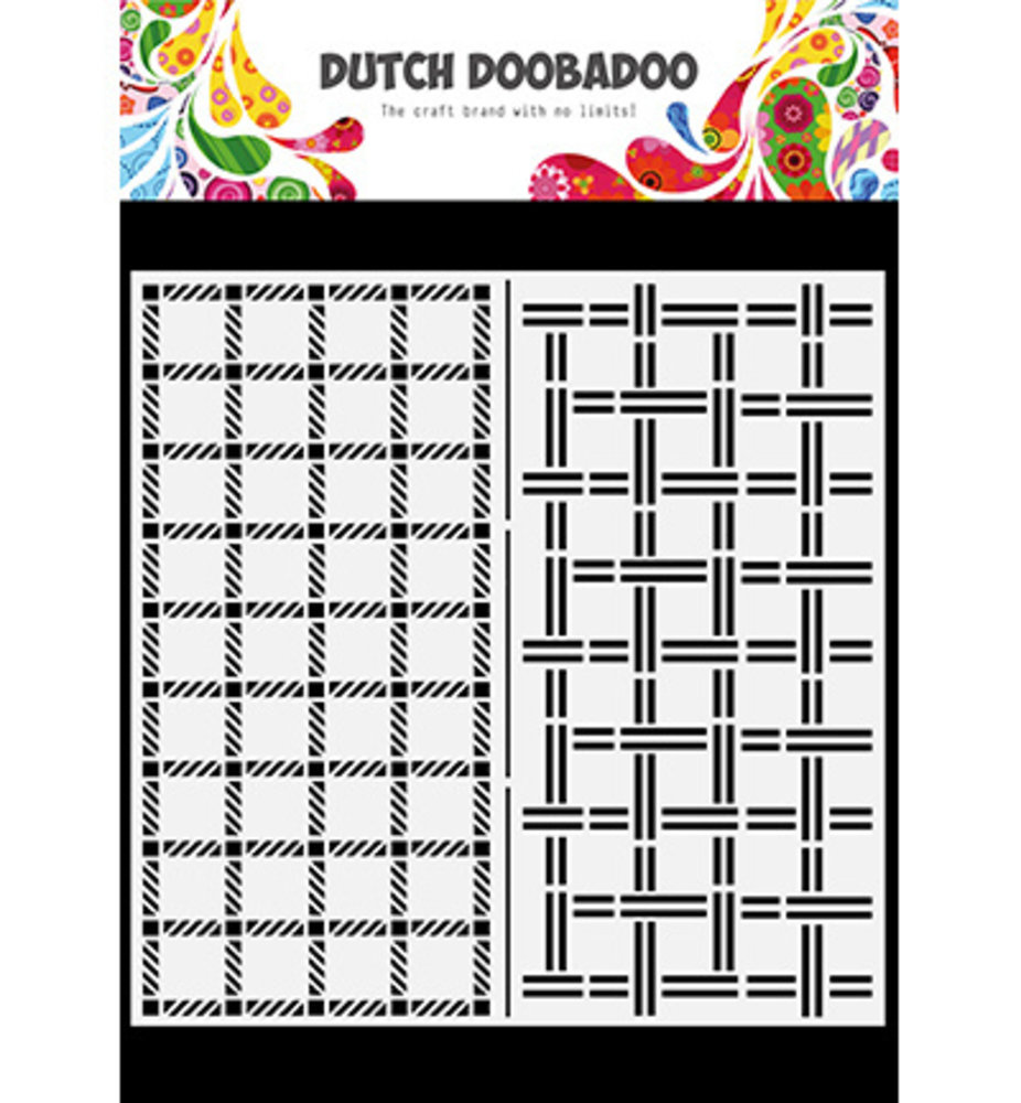 Dutch Doobadoo Dutch Mask Art Slimline Plaid (470.784.076) Dutch Doobadoo Dutch Mask Art Slimline Plaid (470.784.076)