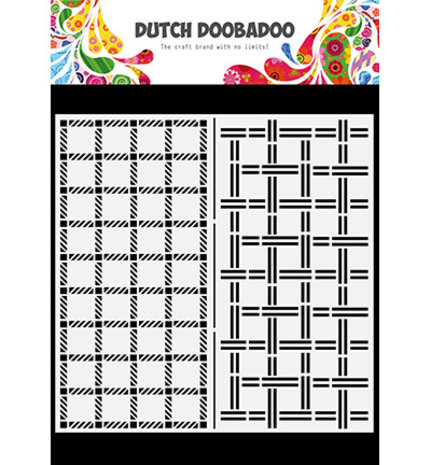 Dutch Doobadoo Dutch Mask Art Slimline Plaid (470.784.076) Dutch Doobadoo Dutch Mask Art Slimline Plaid (470.784.076)