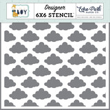 Echo Park It's A Boy Bedtime Stencil (IAB278035)*