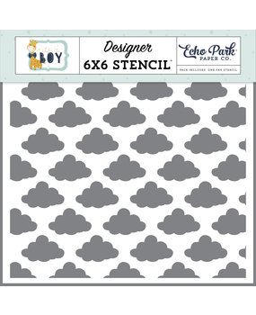 Echo Park It's A Boy Bedtime Stencil (IAB278035)* Echo Park It's A Boy Bedtime Stencil (IAB278035)*