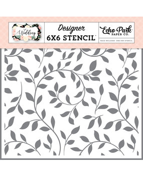 Echo Park Wedding Vines Stencil (WED258035) Echo Park Wedding Vines Stencil (WED258035)