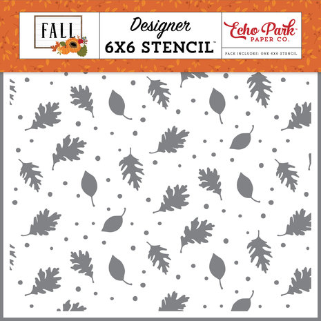 Echo Park Fall Brisk Leaves Stencil (FAL251035) Echo Park Fall Brisk Leaves Stencil (FAL251035)