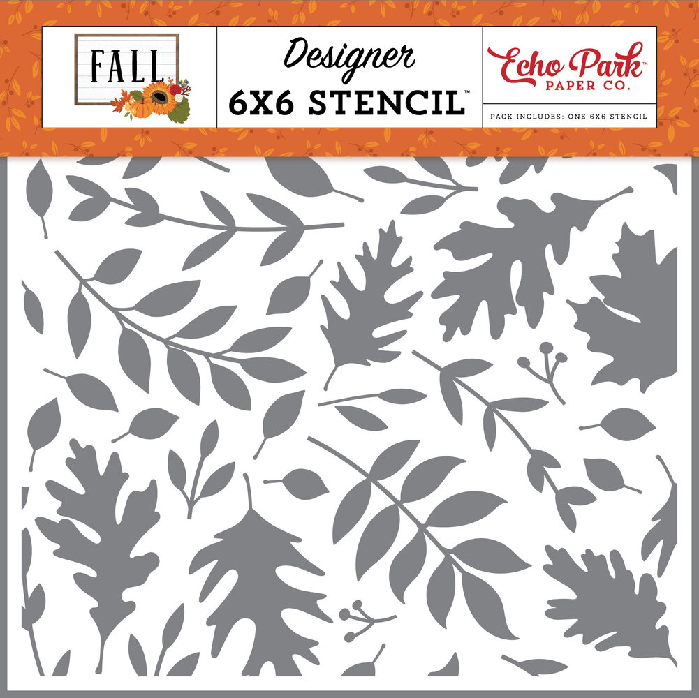 Echo Park Fall Autumn Time Stencil (FAL251033) Echo Park Fall Autumn Time Stencil (FAL251033)