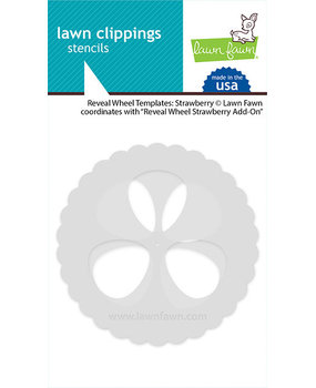 Lawn Fawn Reveal Wheel Templates: Strawberry Stencils (LF2817) Lawn Fawn Reveal Wheel Templates: Strawberry Stencils (LF2817)
