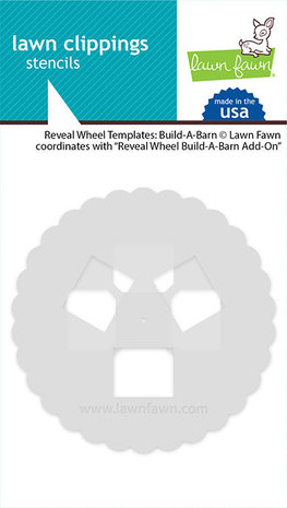 Lawn Fawn Reveal Wheel Templates: Build-a-Barn Stencils (LF2798) Lawn Fawn Reveal Wheel Templates: Build-a-Barn Stencils (LF2798)