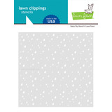 Lawn Fawn Rainy Sky Stencil (LF2816)
