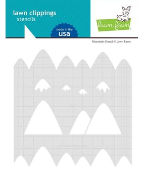 Lawn Fawn Mountain Stencils (LF2627)