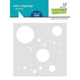 Lawn Fawn Big Bubble 6x6 Inch Stencil (LF2535)