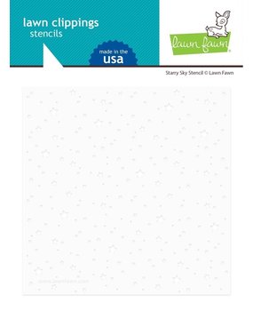 Lawn Fawn Lawn Clippings Starry Sky 6x6 Inch Stencil (LF2363) Lawn Fawn Lawn Clippings Starry Sky 6x6 Inch Stencil (LF2363)