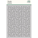 Simple Stories Mix & A-Mingle Stencil Candy Canes (18526)