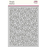 Simple Stories Let's Get Crafty Stencil Paper Clips (17226)