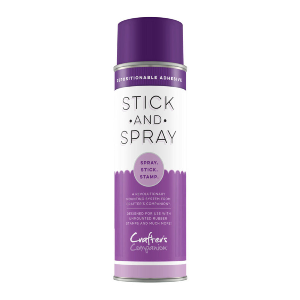 Crafter's Companion Stick & Spray Temporary Repositional Adhesive (STK-SPR) Crafter's Companion Stick & Spray Temporary Repositional Adhesive (STK-SPR)
