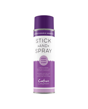 Crafter's Companion Stick & Spray Temporary Repositional Adhesive (STK-SPR) Crafter's Companion Stick & Spray Temporary Repositional Adhesive (STK-SPR)