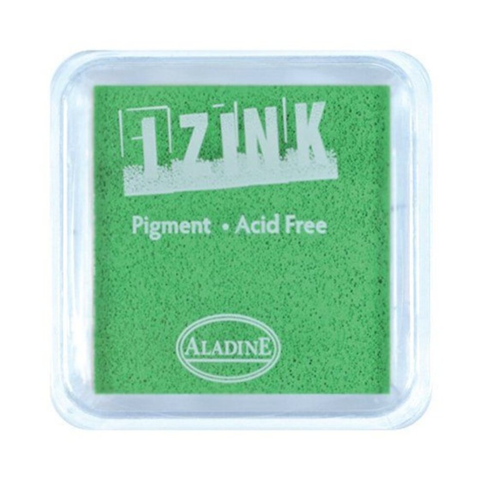 Aladine Inkpad Izink Pigment Fluo Green (19136) Aladine Inkpad Izink Pigment Fluo Green (19136)