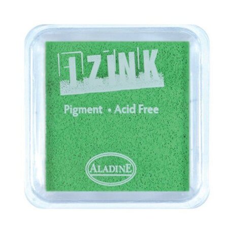 Aladine Inkpad Izink Pigment Fluo Green (19136) Aladine Inkpad Izink Pigment Fluo Green (19136)