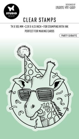 Studio Light Essentials Clear Stamps Party Giraffe (BL-ES-STAMP407) Studio Light Essentials Clear Stamps Party Giraffe (BL-ES-STAMP407)